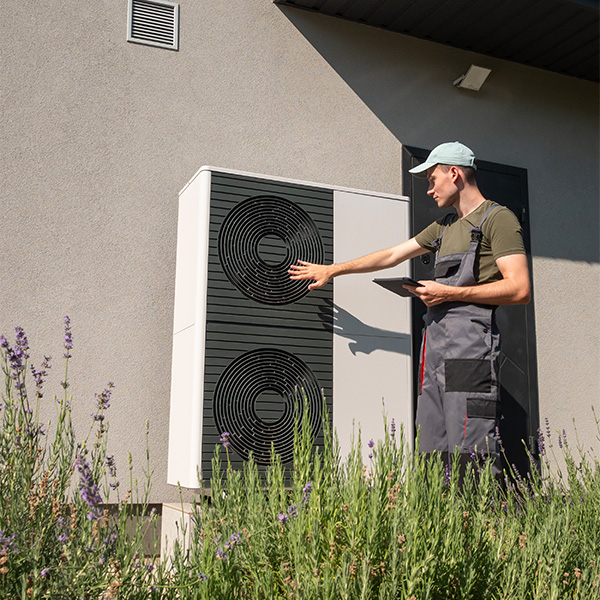 Install heat pumps